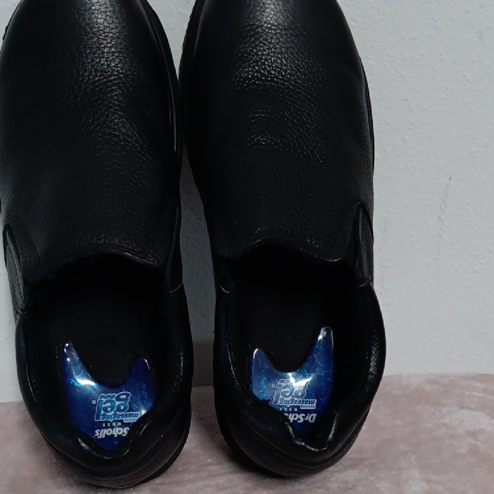 Dr. Scholl's Men's Black Slip-On Comfort Loafers